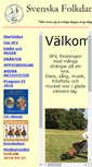 Mobile Screenshot of folkdans.org