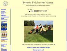 Tablet Screenshot of folkdans.org