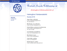 Tablet Screenshot of hfd.folkdans.fi